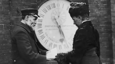 getty Ruth Belville at the Royal Observatory