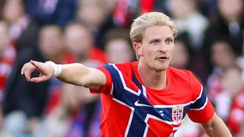 Norway midfielder Morten Thorsby