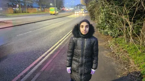 Safa Ibrar wrote a letter to Sandwell Council about the dangerous road back in 2023