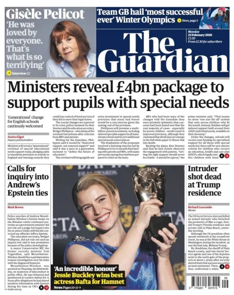 "Ministers reveal £4bn package to support pupils with special needs."