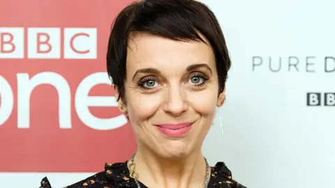 Getty Images The actress Amanda Abbington