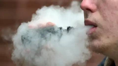 PA Media Man vaping