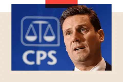 Getty Images Keir Starmer during his time at the Crown Prosecution Service