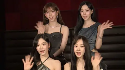 aespa members: Giselle, Winter, Ningning and Karina