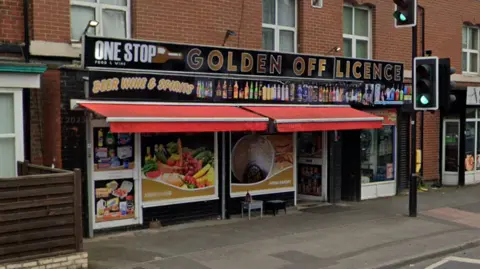 Golden Off License on Abbeydale Road