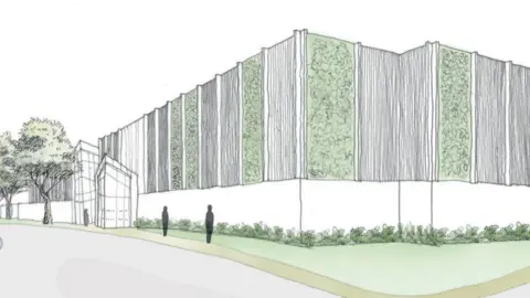  Leicestershire Partnership NHS Trust Unit artists' impression 