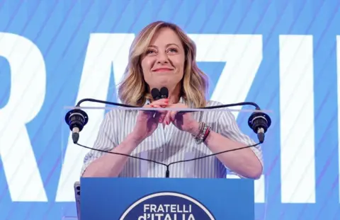 Italian Prime Minister Giorgia Meloni