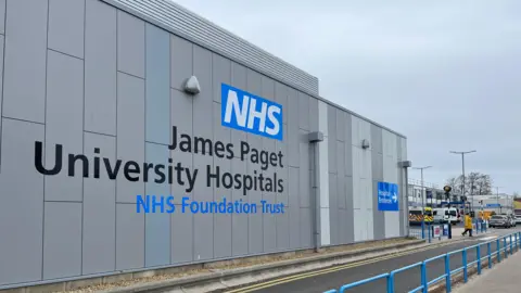 Andrew Turner/BBC James Paget University Hospital