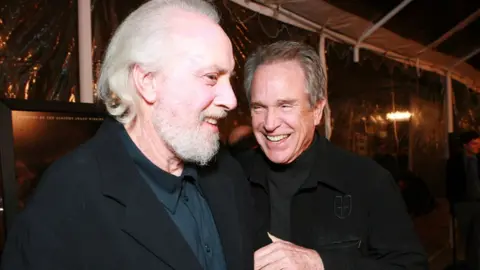 Getty Images Robert Towne and Warren Beatty