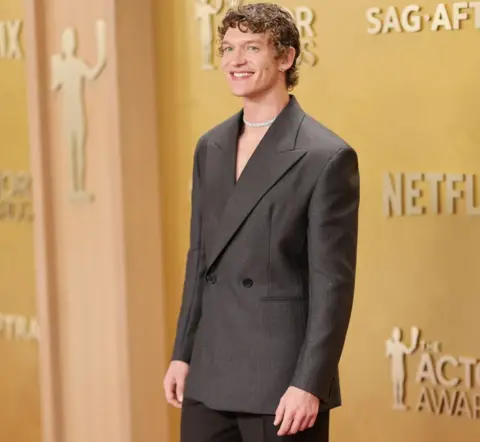 Getty Images Connor Storrie attends the 32nd Annual Actor Awards at Shrine Auditorium and Expo Hall on March 01, 2026 in Los Angeles, California.