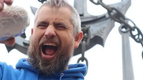 Spudman Ben Newman, aka Spudman