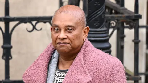 Getty Images Baroness Doreen Lawrence outside the High Court