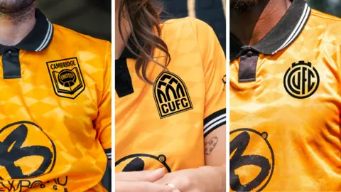 Cambridge United The three crest designs