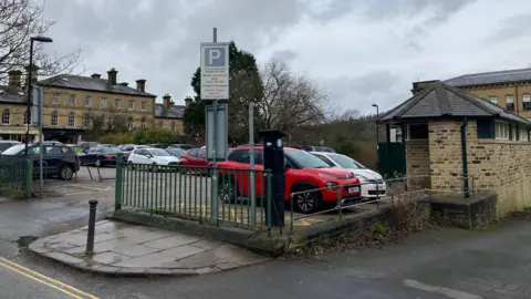 BBC Caroline Street car park in Saltaire