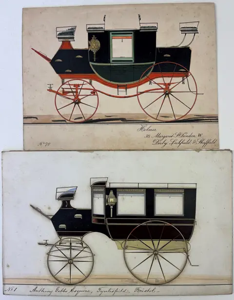 Derbyshire County Council Two carriage designs