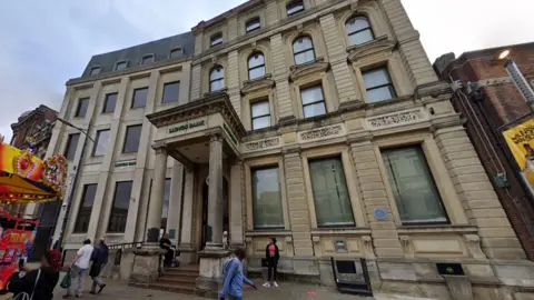 General view of the former Lloyds Bank in Queens Square, Wolverhampton.