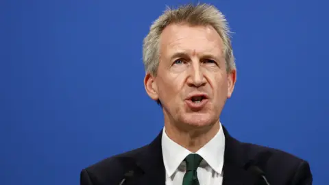 Reuters British Defence Secretary Dan Jarvis speaking at a joint press conference after a NATO Defence Ministers' meeting at the alliance's headquarters in Brussels, Belgium