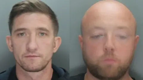 CPS A composite of Liam Rice and Lee Smith. Liam has short dark hair and is wearing a dark hoodie. Lee Smith is bald and has a light brown beard.