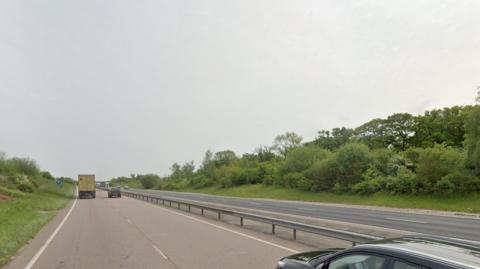 The A120 between Dunmow and Braintree