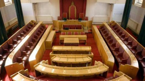 Dudley Council's chamber