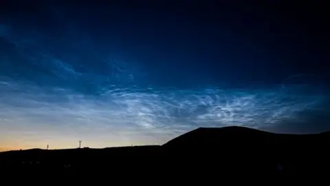 Peter Maciver Clouds over Ben Luskentyre, Isle of Harris, 