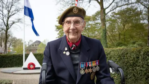 Local veteran honoured at former battleground