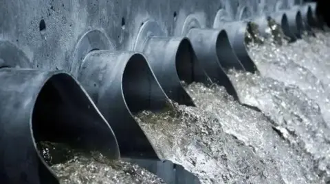 GETTY IMAGES A storm overflow system