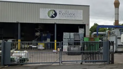 Google A large plastics plant