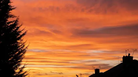 Solway View/BBC Weather Watchers Sundown in Dumfries