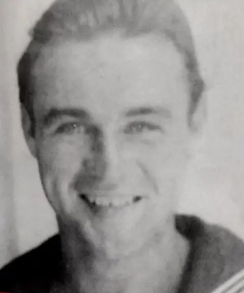 PA Media A black and white service photo of Albert Lamond.