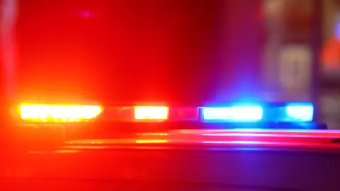 AFP via Getty Images Stock image of police sirens