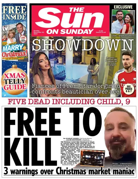 The Sun front page