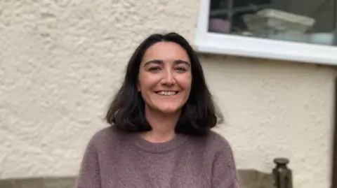 BBC Saffron Roberts-Carey smiling