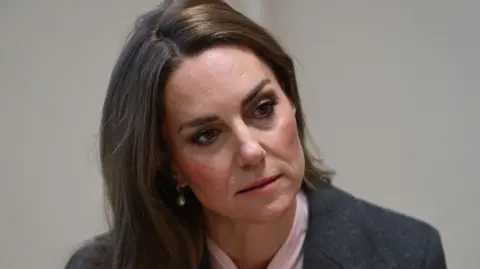 PA Media Princess of Wales, head and shoulders, on a visit in September 2025