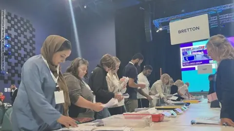 Shariqua Ahmed/BBC recount in Peterborough