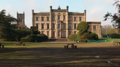 Derbyshire County Council Exterior image of Elvaston Castle in Derby