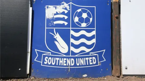 Rex Features The Southend United badge