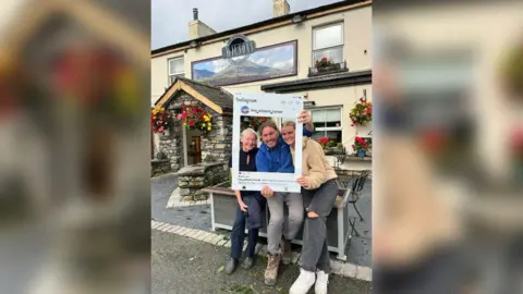 The Wilson Arms Fran Mayvers (Mr Mayvers's mum), Mr Mayvers and Lottie Mayvers