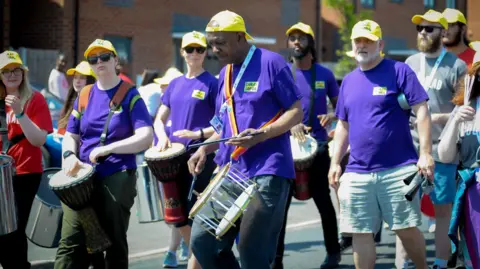 Warwick Arts Centre Samba band