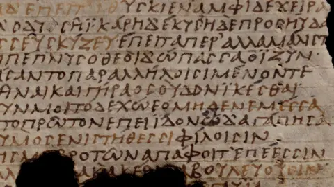 UoM A fragment of a 1,700-year-old copy of Homer's The Odyssey