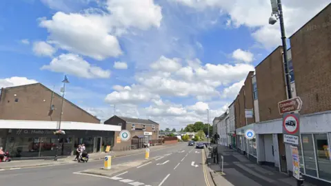 Google Maps A Google Map picture showing a street with, in the right corner, a lampost with a a small black security camera on it