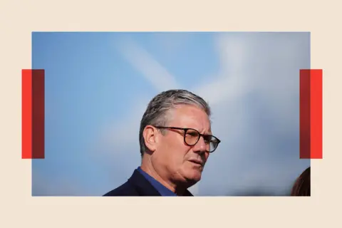 PA Media A close up shot of Keir Starmer