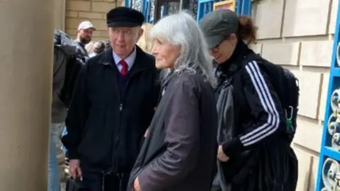 BBC Arthur Scargill attended the Orgreave rally in Sheffield on Saturday