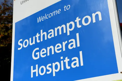 PA Media Southampton hospital