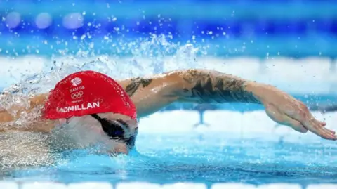 Getty Images Jack Macmillan swimming