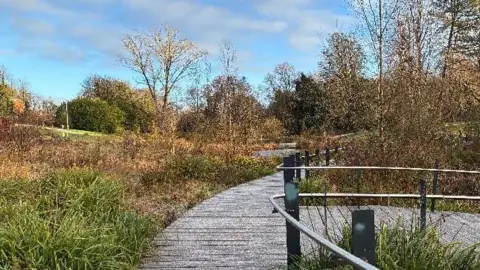 Weather form the Wells A countryside path. 