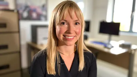 Martin Giles/BBC Dr Alex Baker, GP partner and N2S medical director