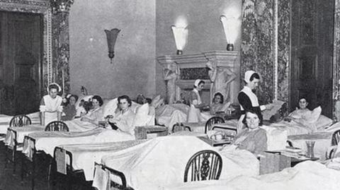 Maternity ward in WW2