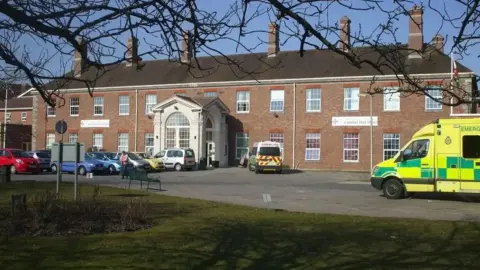 Geograph/John Lord University Hospital Llandough