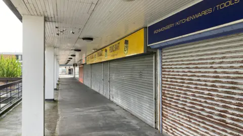 LDRS Empty shops at Billingham's West Precinct